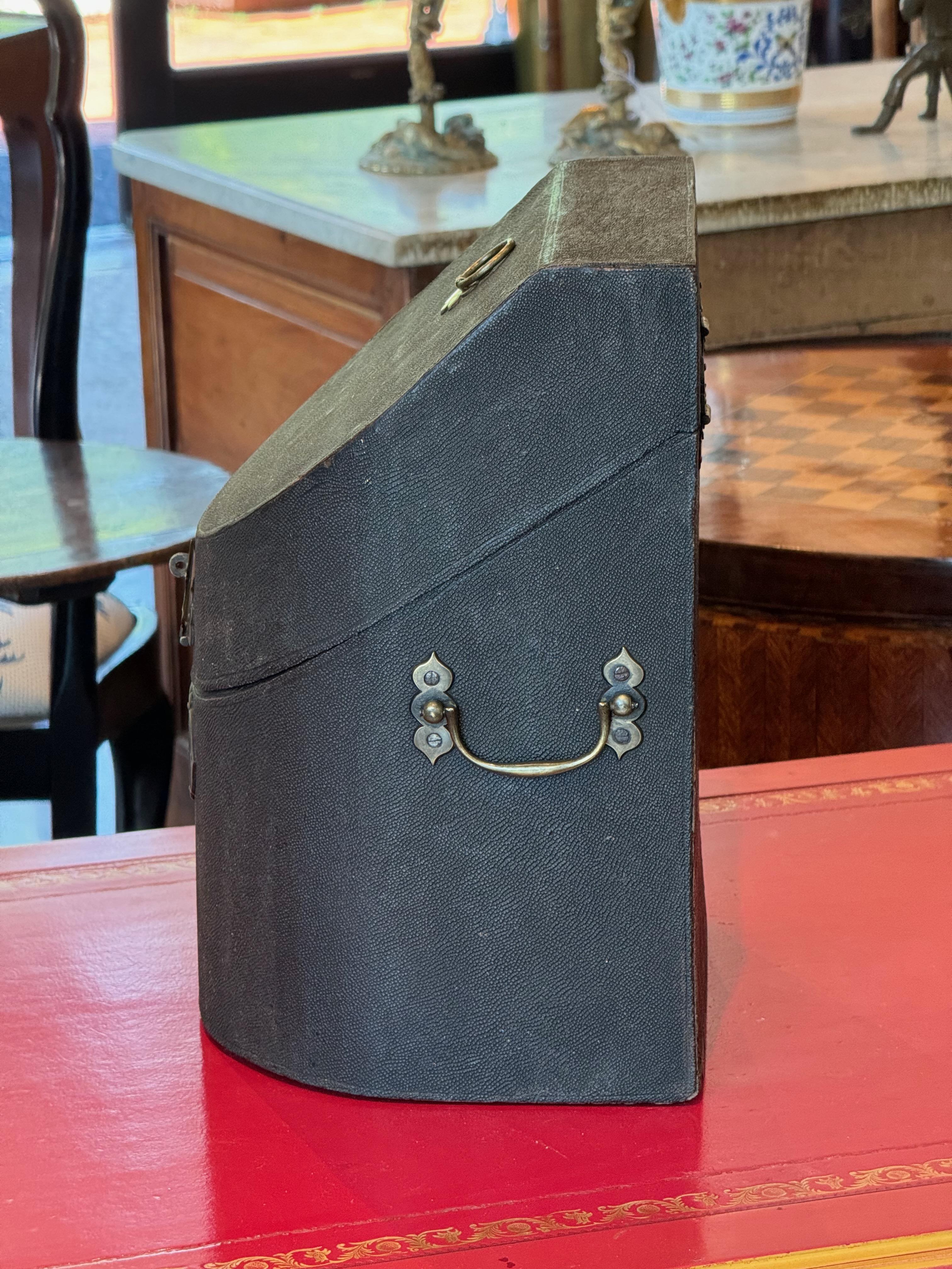 18th Century and Earlier 18th Century Shagreen Letter Box For Sale