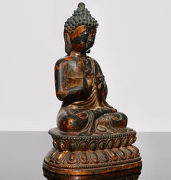 18th Century Shakyamuni Bronze Buddha Statue