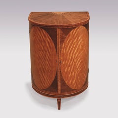 18th Century Sheraton Period Harewood Side Cabinets