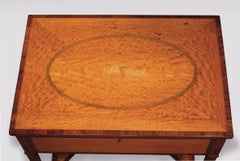 18th Century Sheraton Period Satinwood Occasional Table
