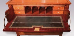 Late 18th Century Satinwood Bonheur du Jour, English Sheraton Style
