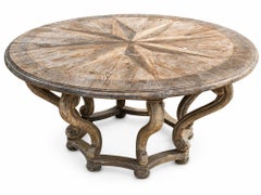 18th Century Sicilian Transitional Baroque–Neoclassical Center-Dining Table