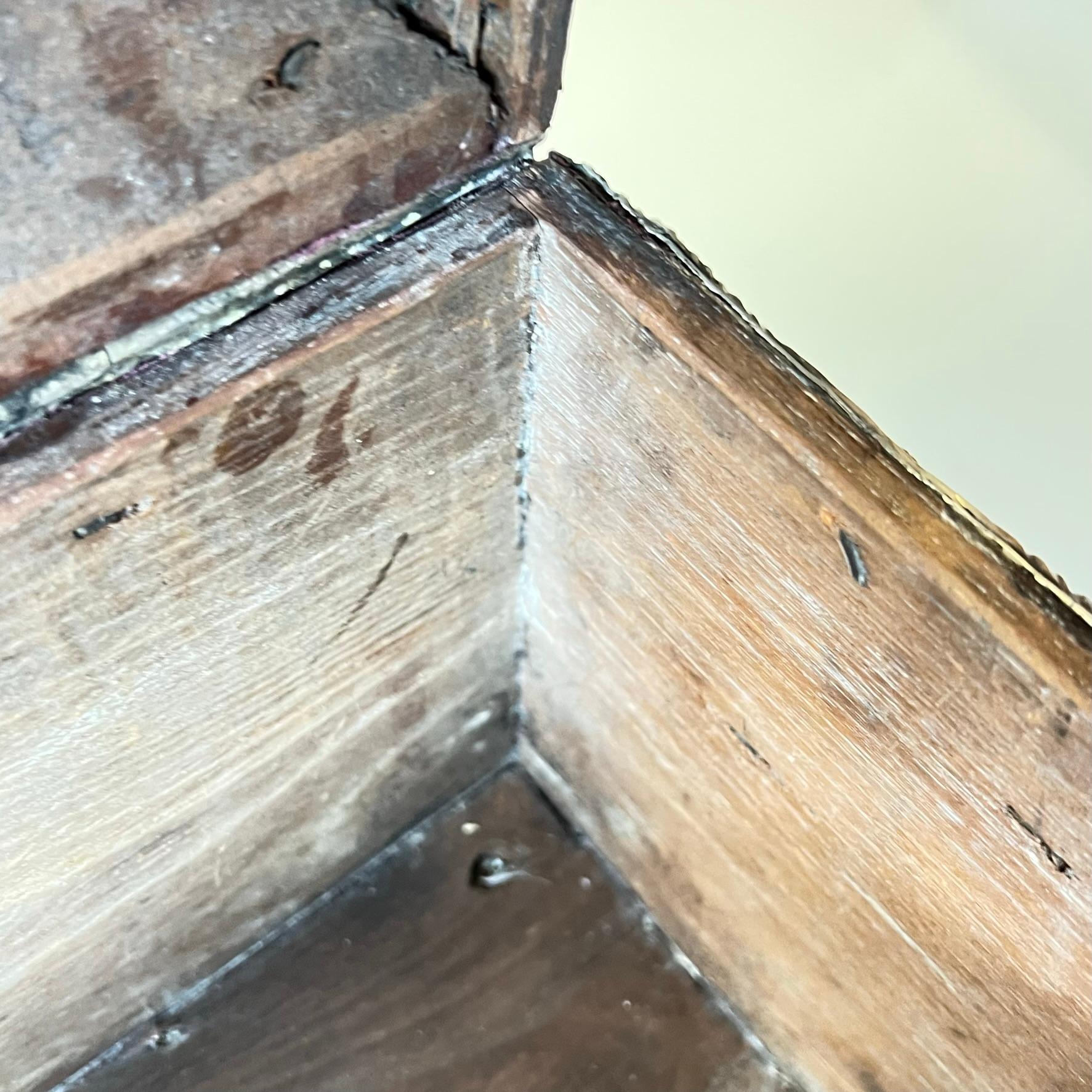18th Century Silver Clad Box / Chest 9