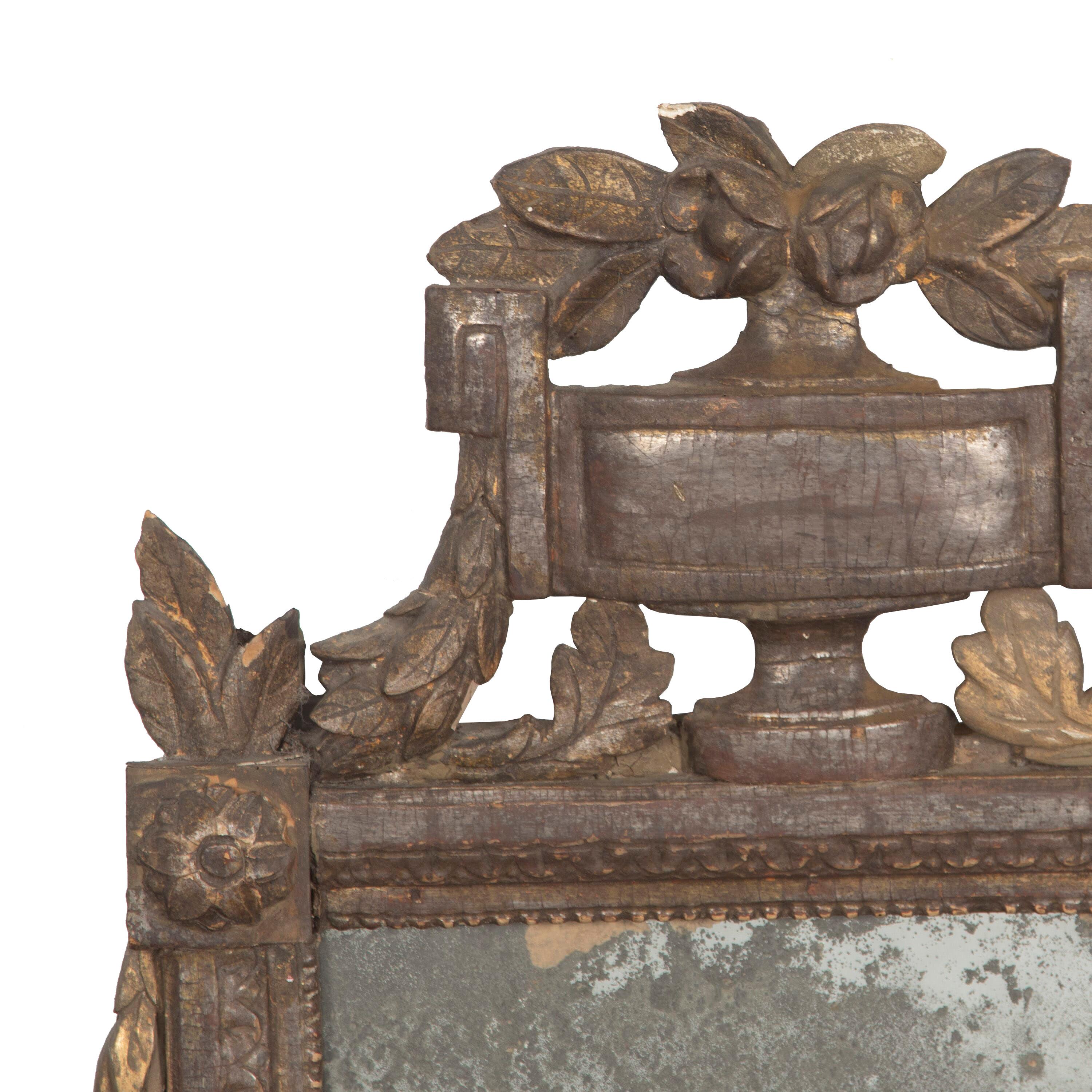 18th Century Silver Gilt Mirror In Good Condition For Sale In Tetbury, Gloucestershire
