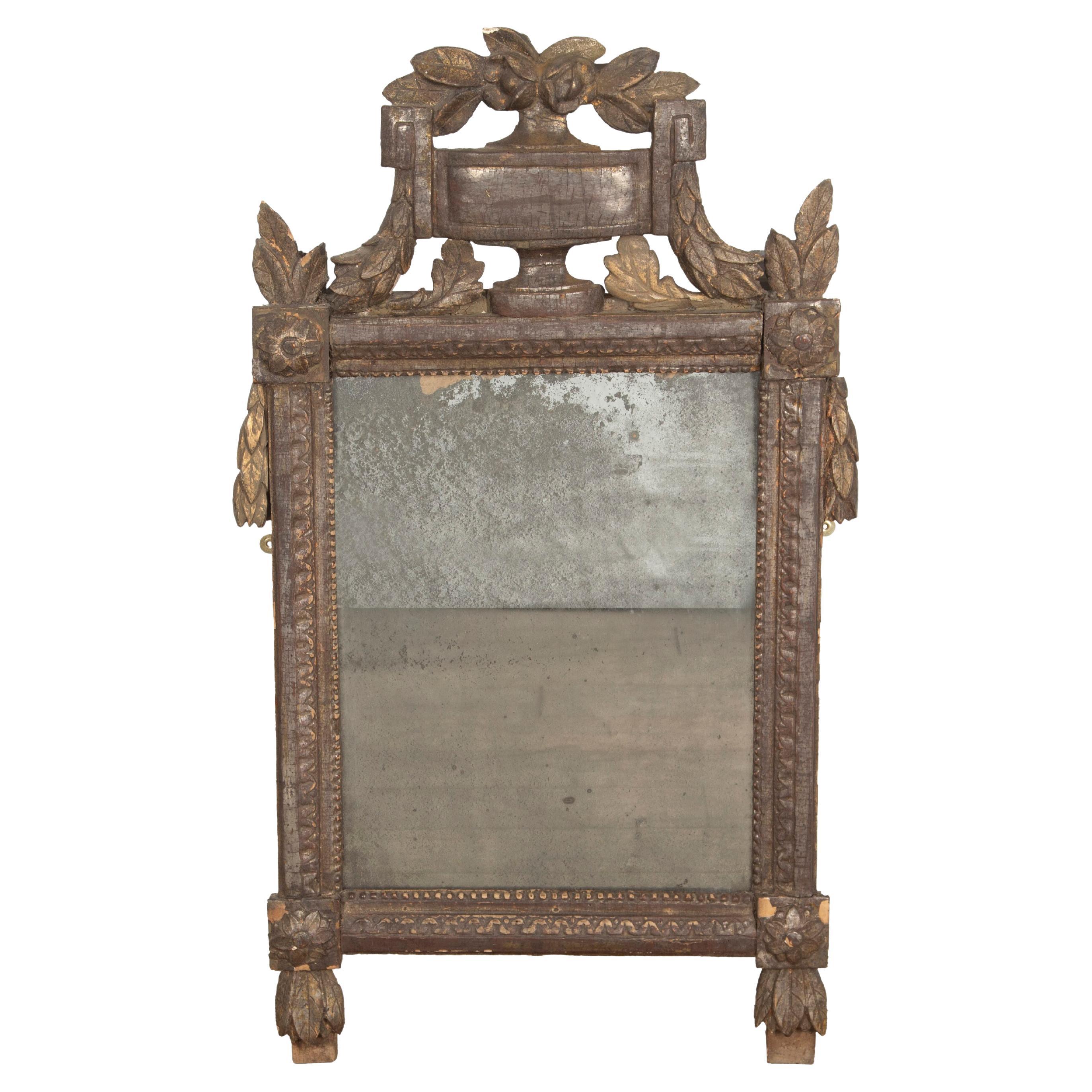 18. Jahrhundert Silber vergoldeter Spiegel
