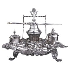 18th Century - Silver Inkwell