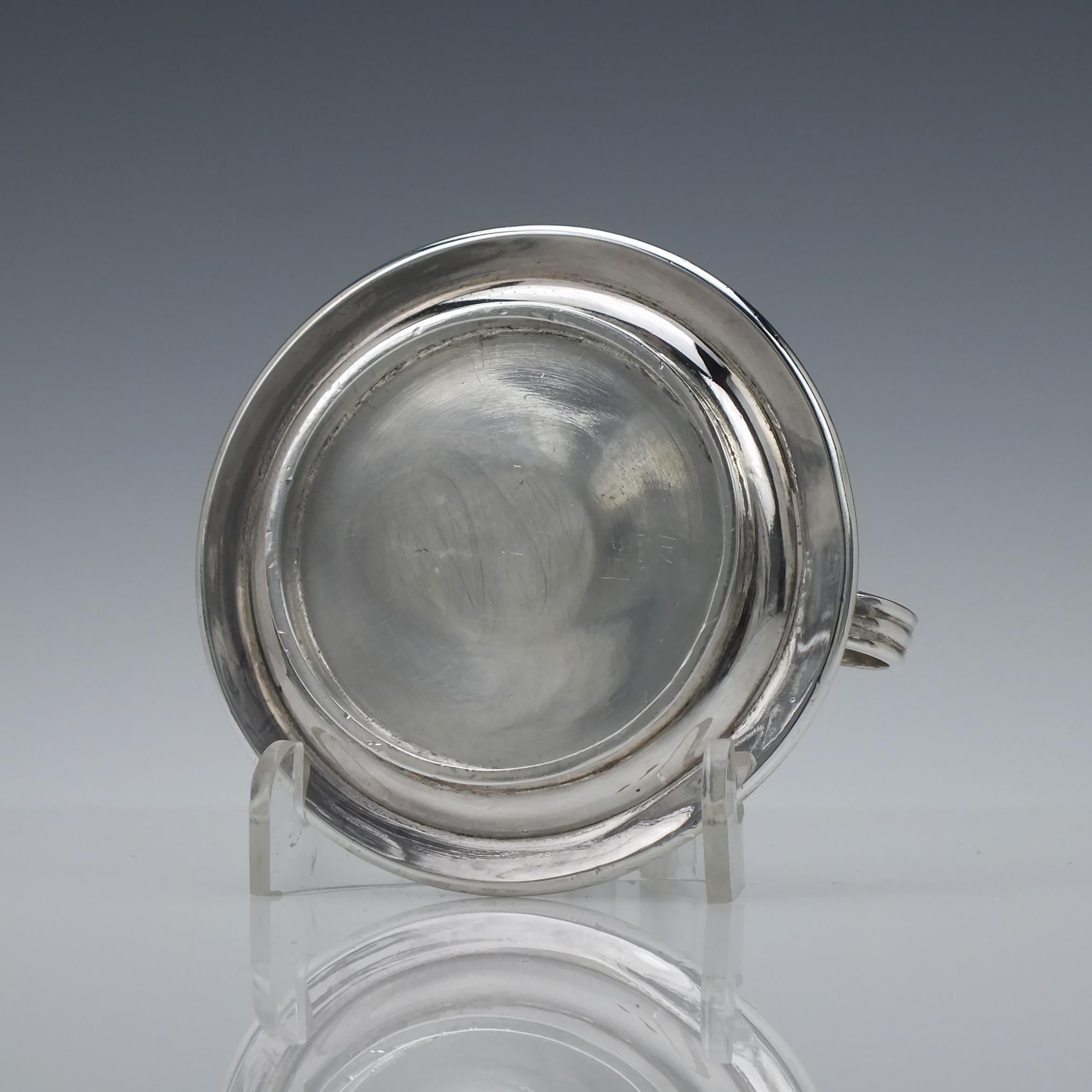 18th Century Silver Plate Inkstand, circa 1790 For Sale 4