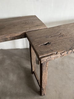 18th Century Simplistic Oak Side Table
