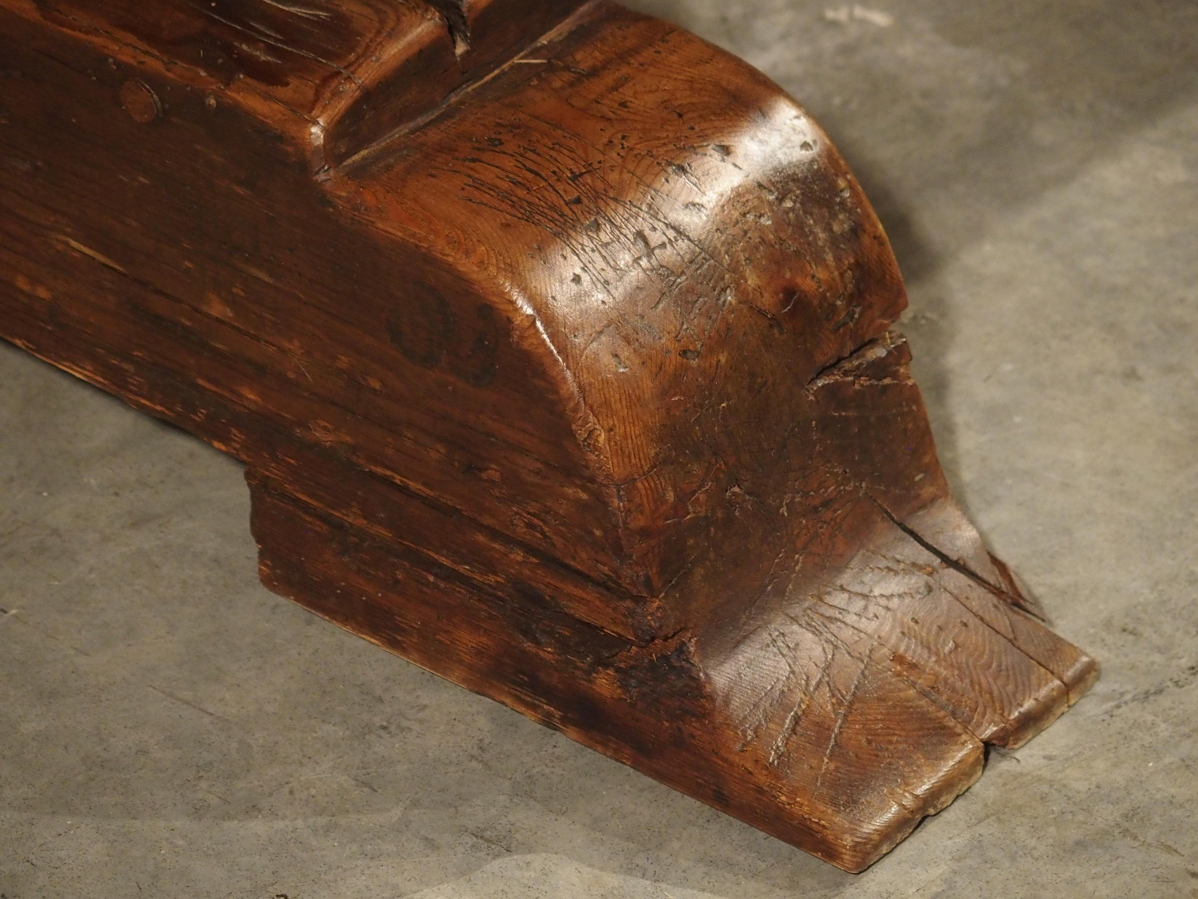 18th Century Single Plank Monastery Table from La Savoie, France 5