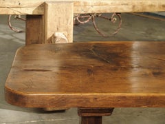 18th Century Single Plank Monastery Table from La Savoie, France