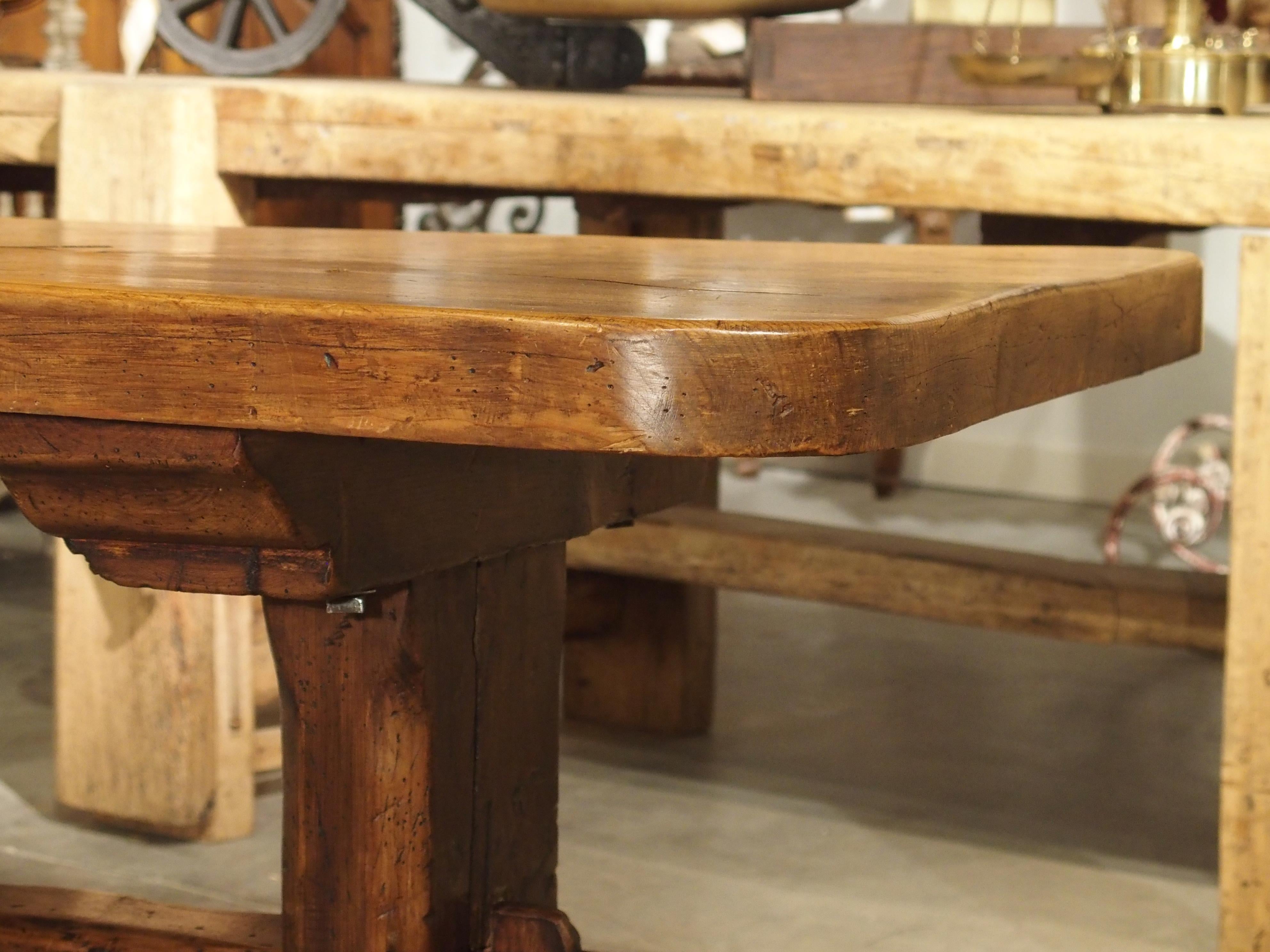 18th Century and Earlier 18th Century Single Plank Monastery Table from La Savoie, France