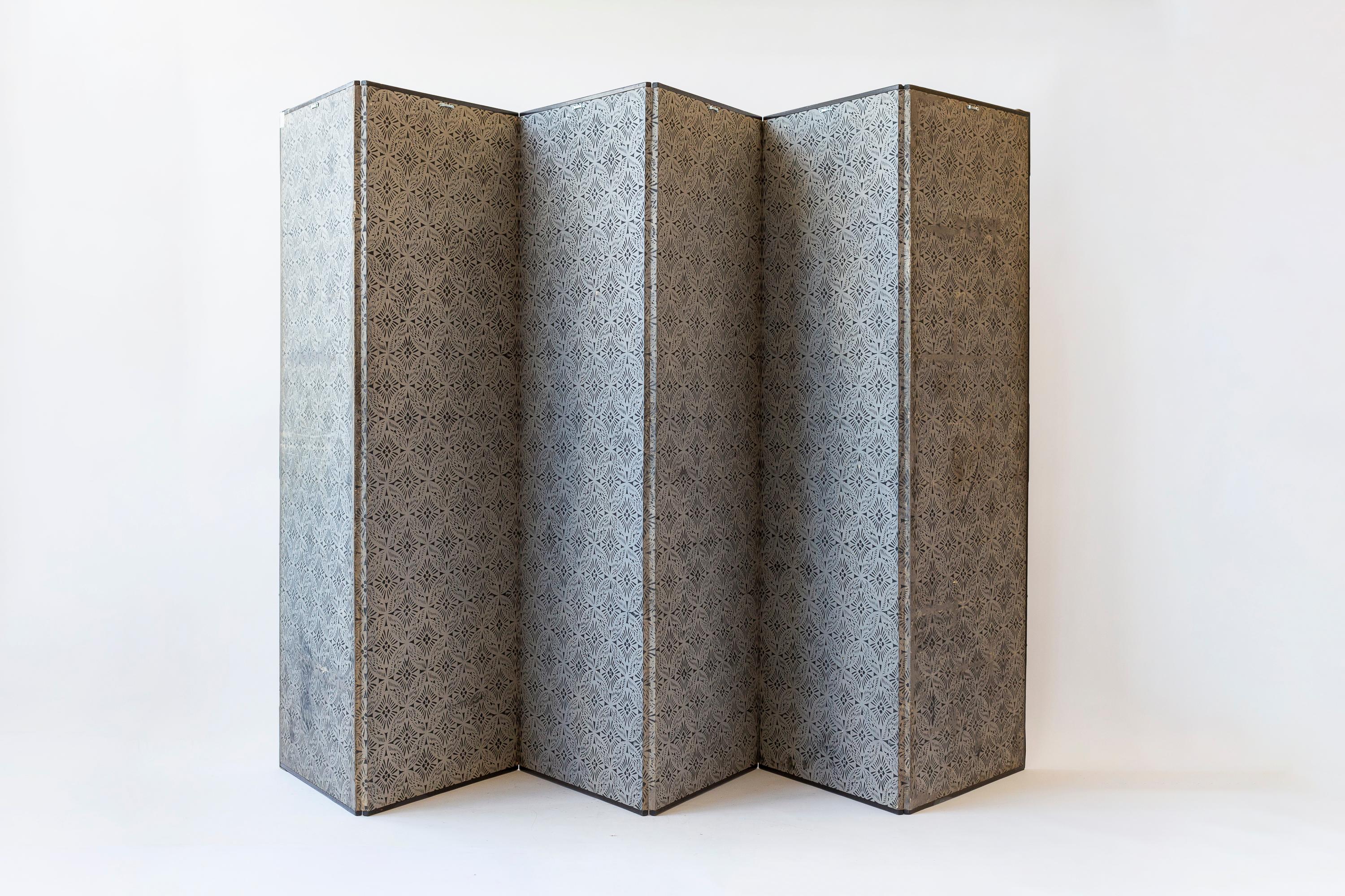 Paravent japonais à six panneaux du XVIIIe siècle représentant des samouraïs sur des chevaux en vente 5