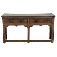 18th Century Small English Dresser Base