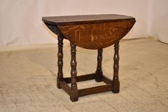 18th Century Small English Drop Leaf