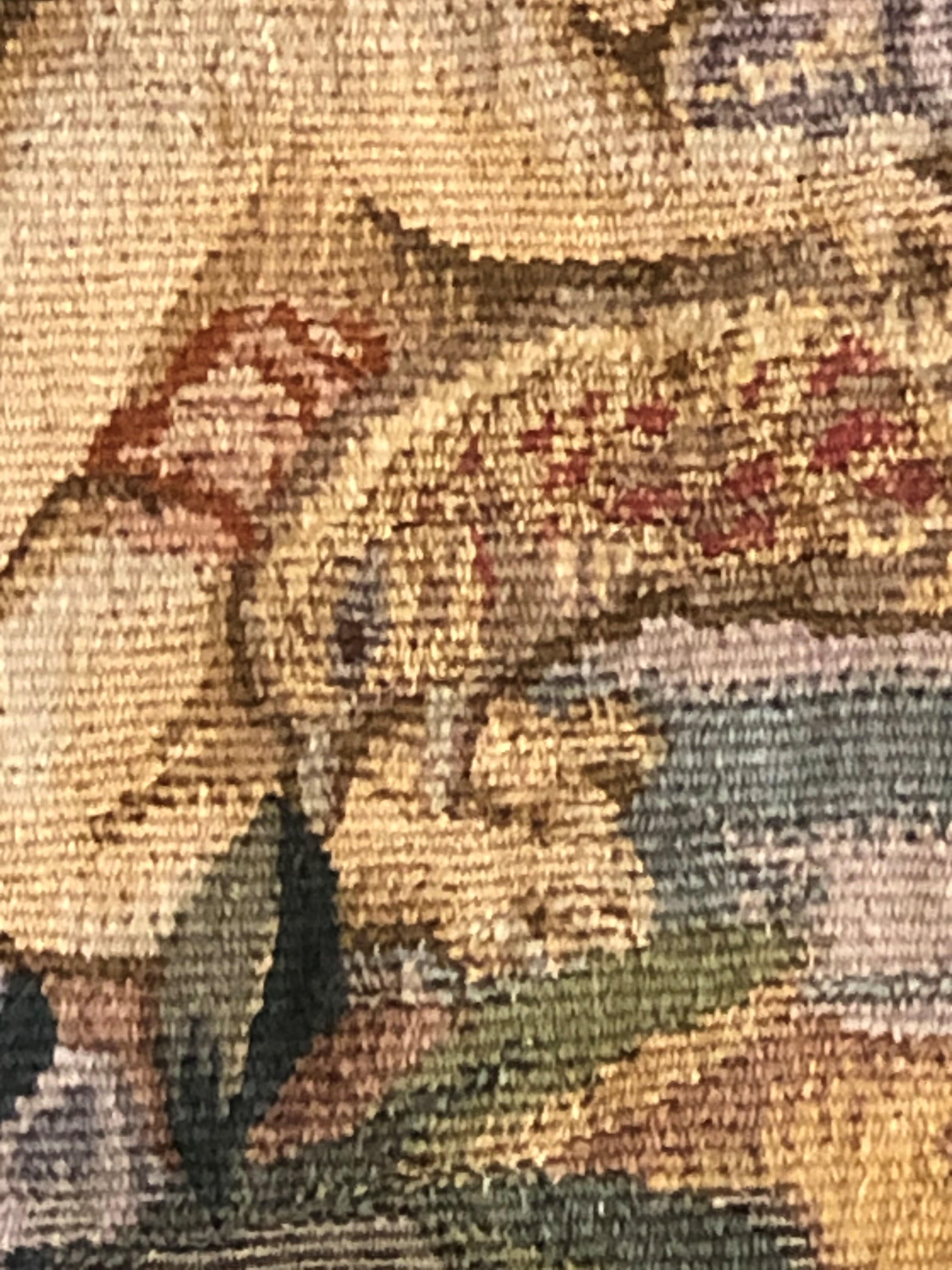 Tapisserie du XVIIIe siècle à petits fruits et floréal Greene & Greene Greene, ca 1780 en vente 1