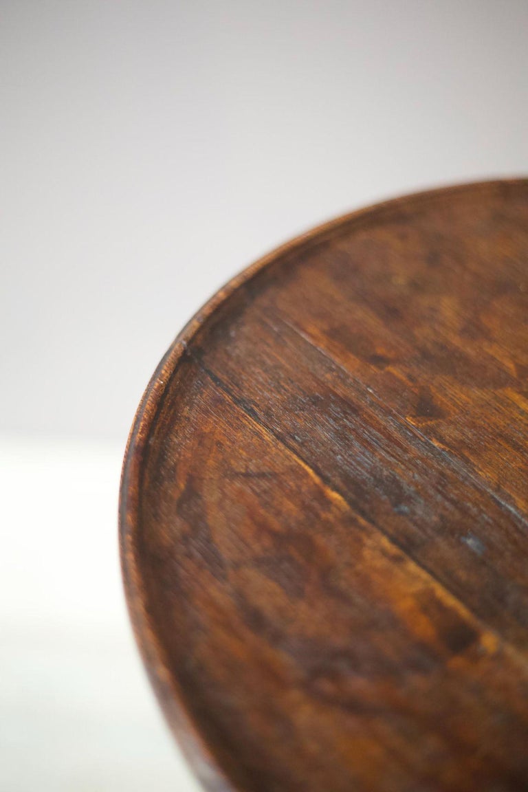 18th Century Small Oak Wine Table For Sale at 1stDibs