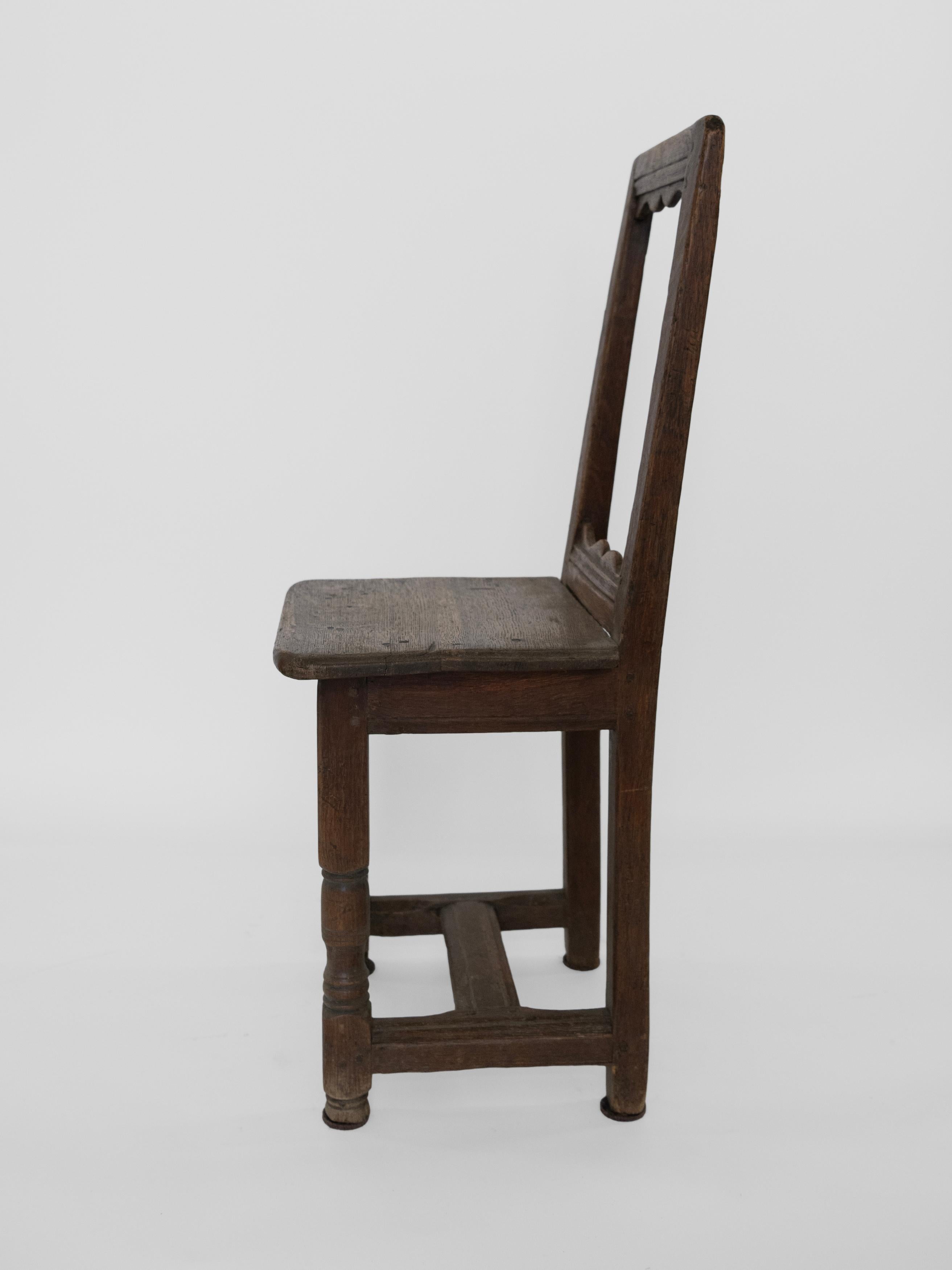 18th Century Small Swedish Side Chair For Sale 5