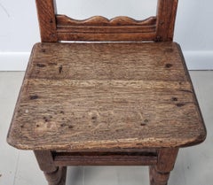Late 18th - Early 19th Century Small Swedish Hall / Side Chair