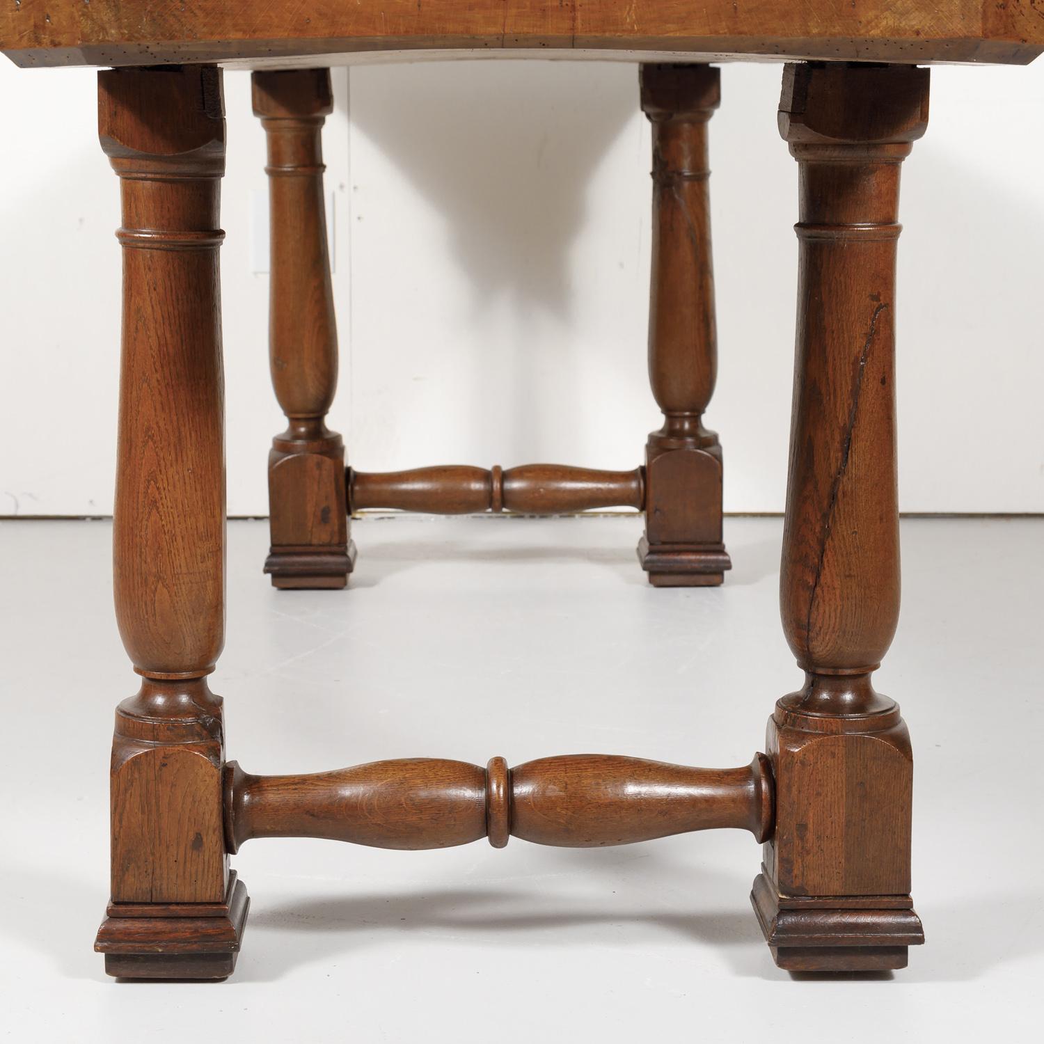 18th Century Solid Walnut Provincial Console or Dining Table 2