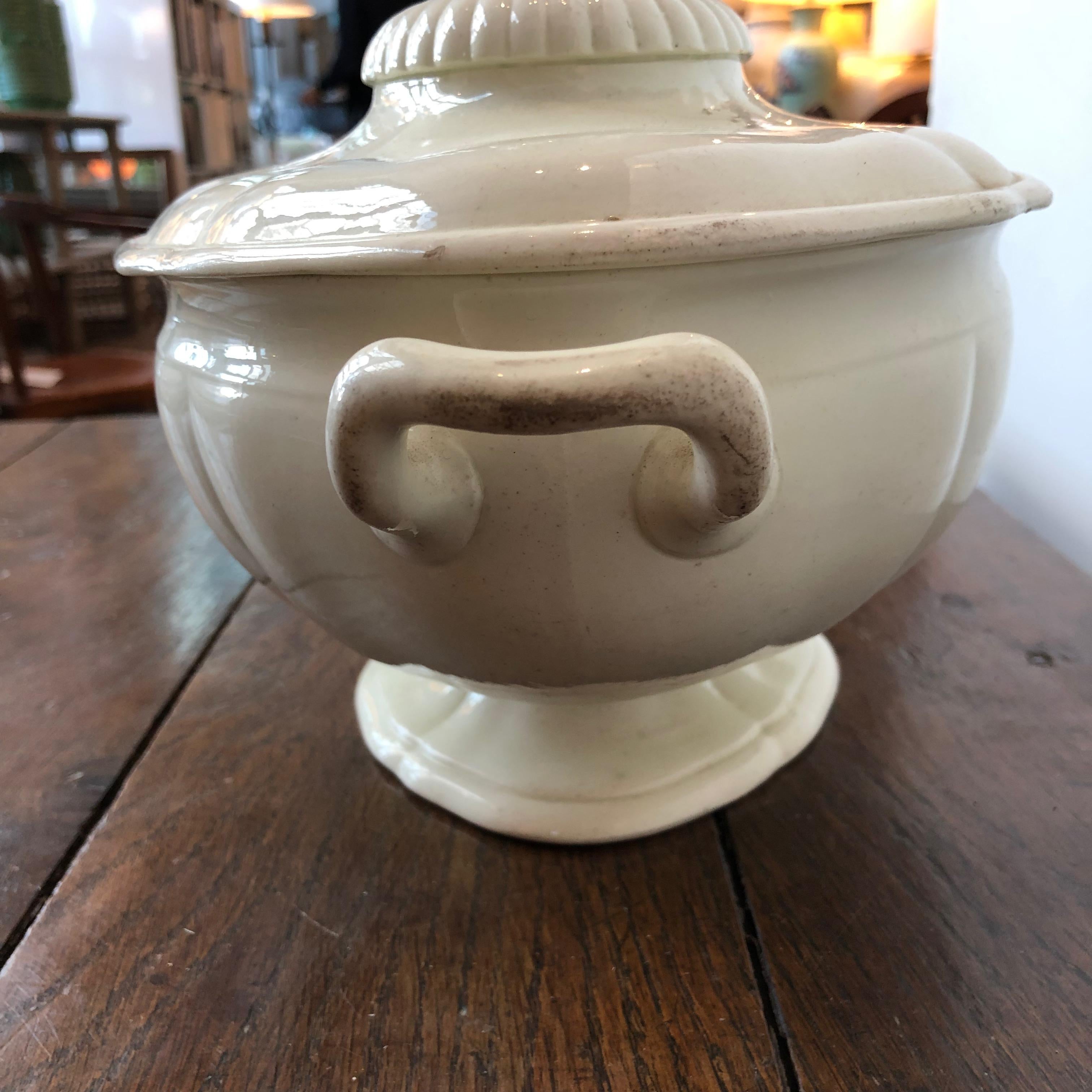 18th Century Soup Tureen, France In Good Condition For Sale In Boston, MA