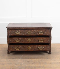 18th Century South European Walnut Commode