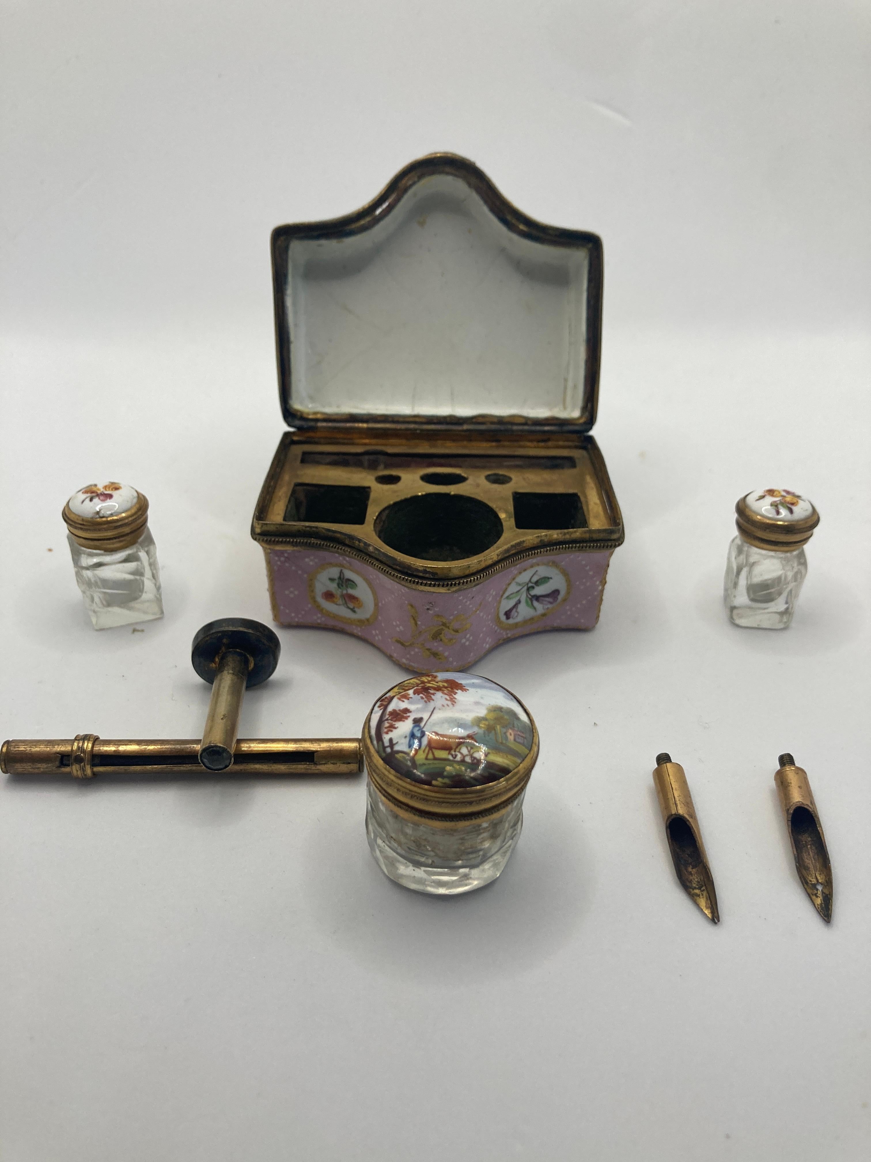 Caja de escritura del siglo XVIII del sur de Staffordshire en venta 2