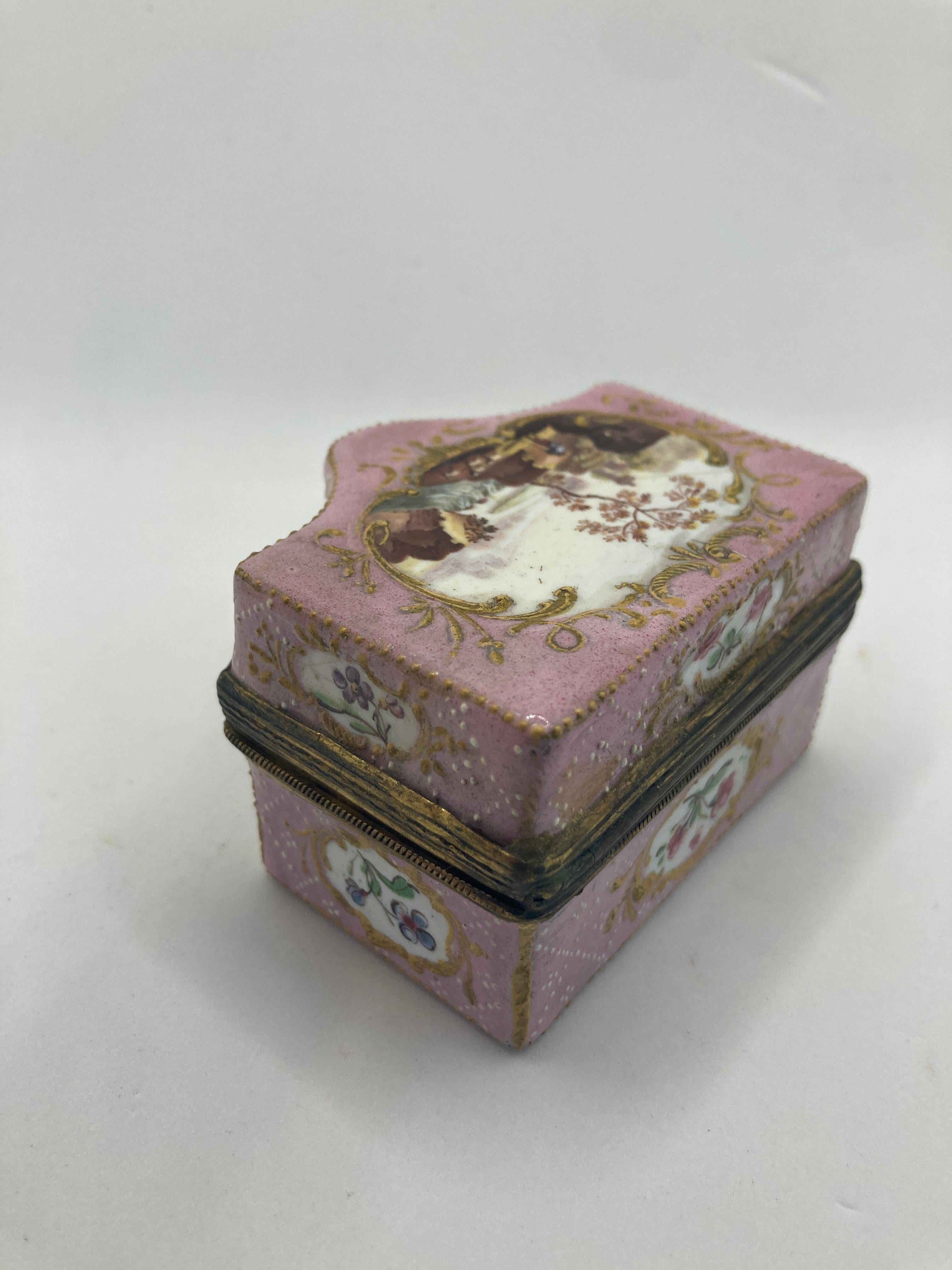 Caja de escritura del siglo XVIII del sur de Staffordshire Rococó en venta