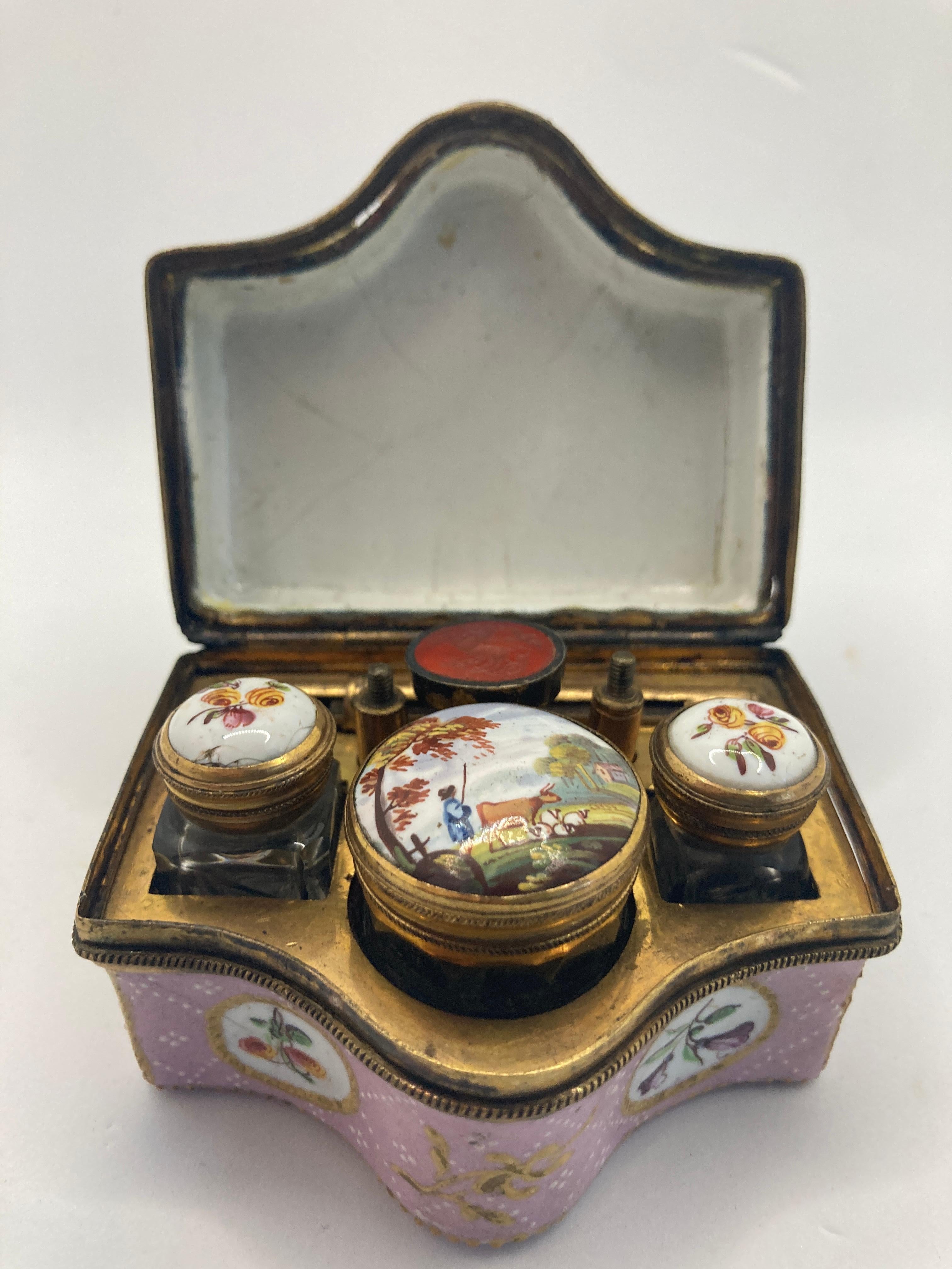 Caja de escritura del siglo XVIII del sur de Staffordshire en venta 1