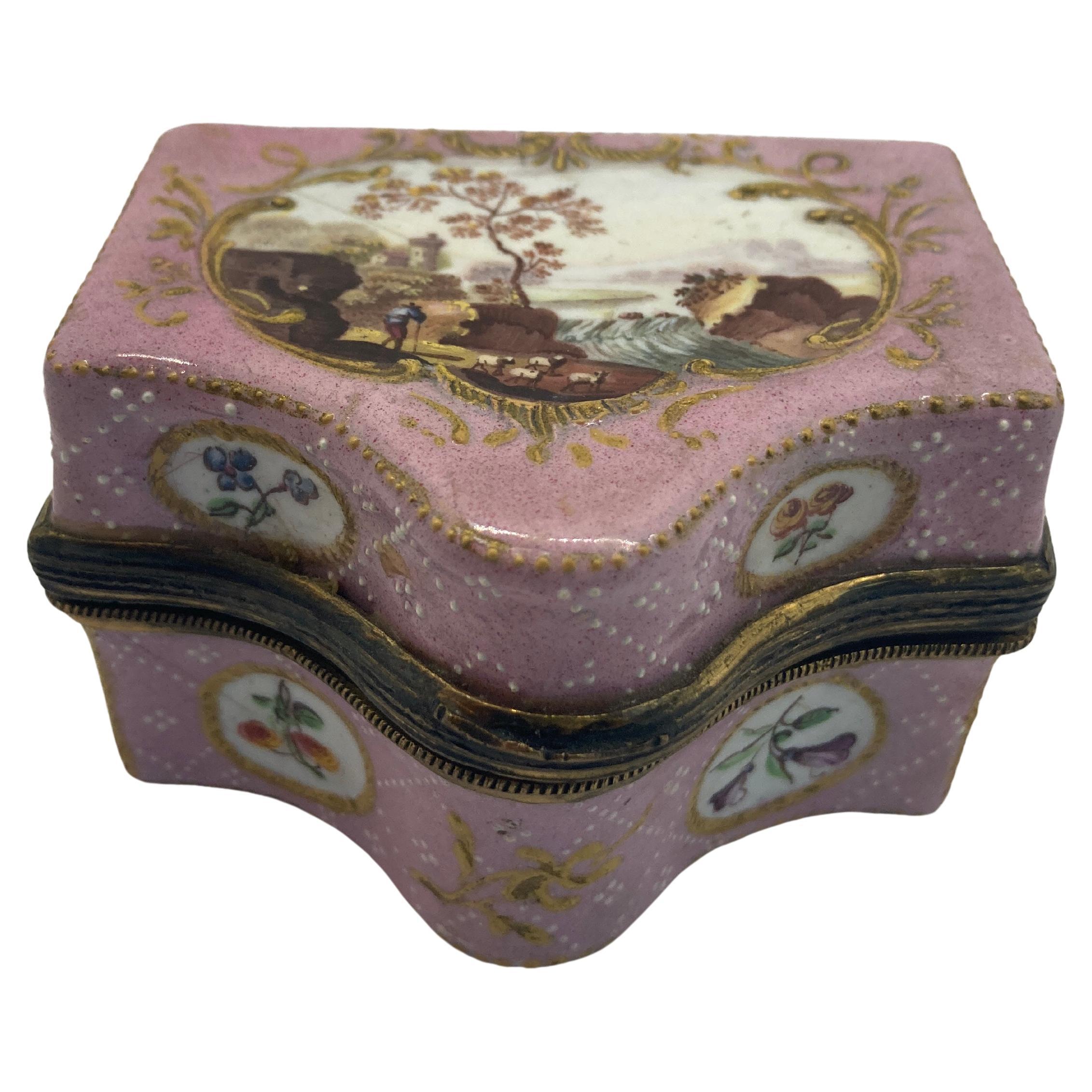 Caja de escritura del siglo XVIII del sur de Staffordshire