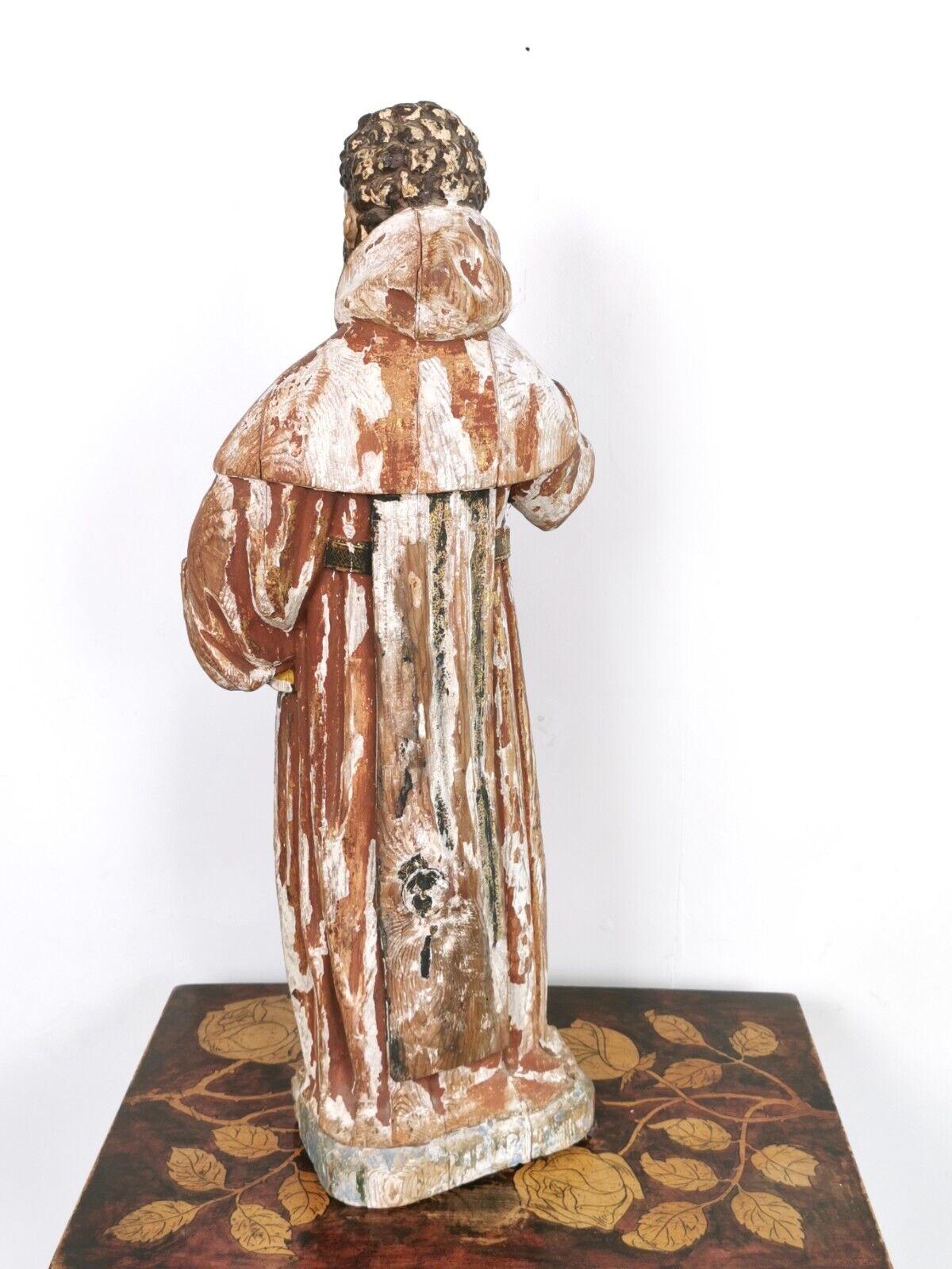 18th Century Southern European Polychrome Saint/Santos Religious Figure For Sale 2