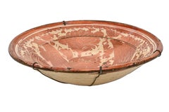 18th Century Spain Manises Valencia Ceramic Plate Lustre-Painted Decoration