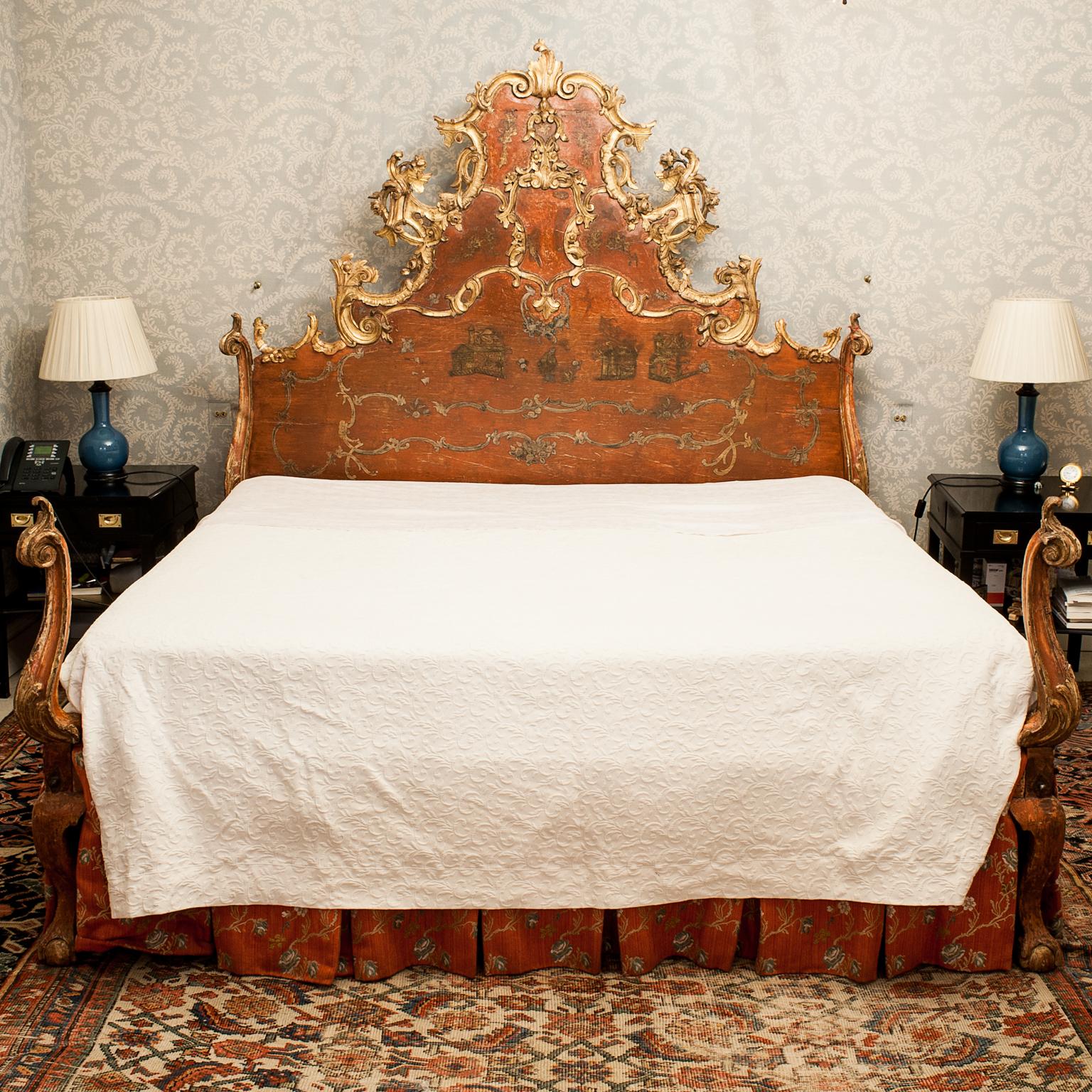 18th Century Spanish Baroque Bed 5
