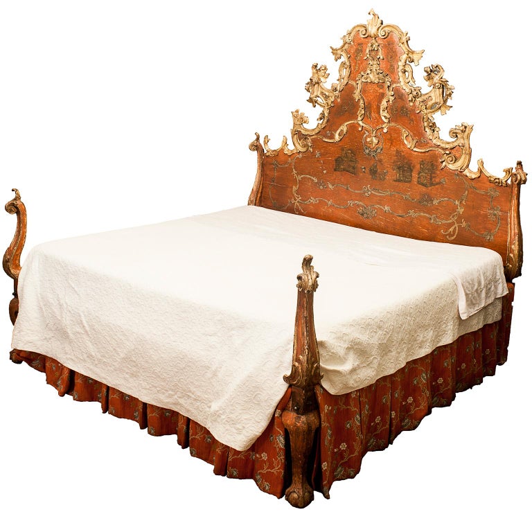 18th Century Spanish Baroque Bed at 1stDibs