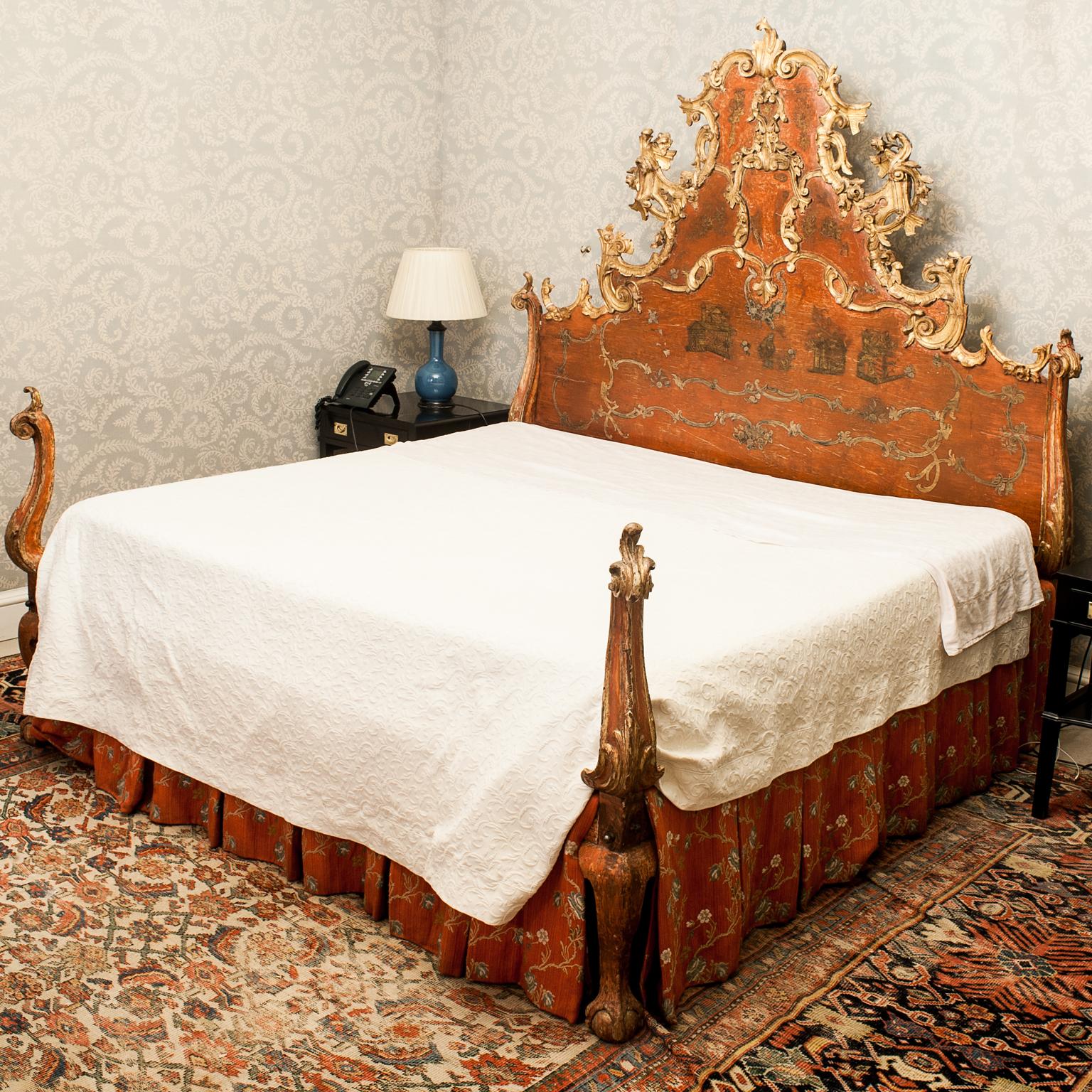 18th Century Spanish Baroque Bed 4
