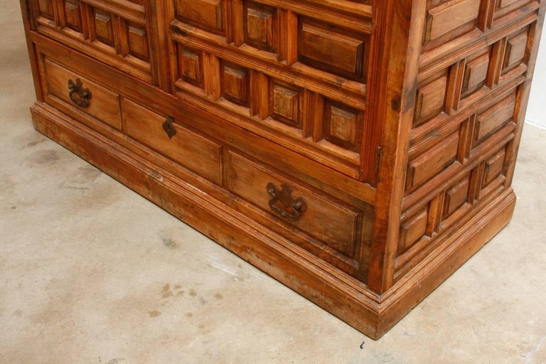 18th Century Spanish Baroque Walnut Armario Armoire at 1stDibs