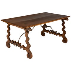 18th Century Spanish Baroque Writing Table