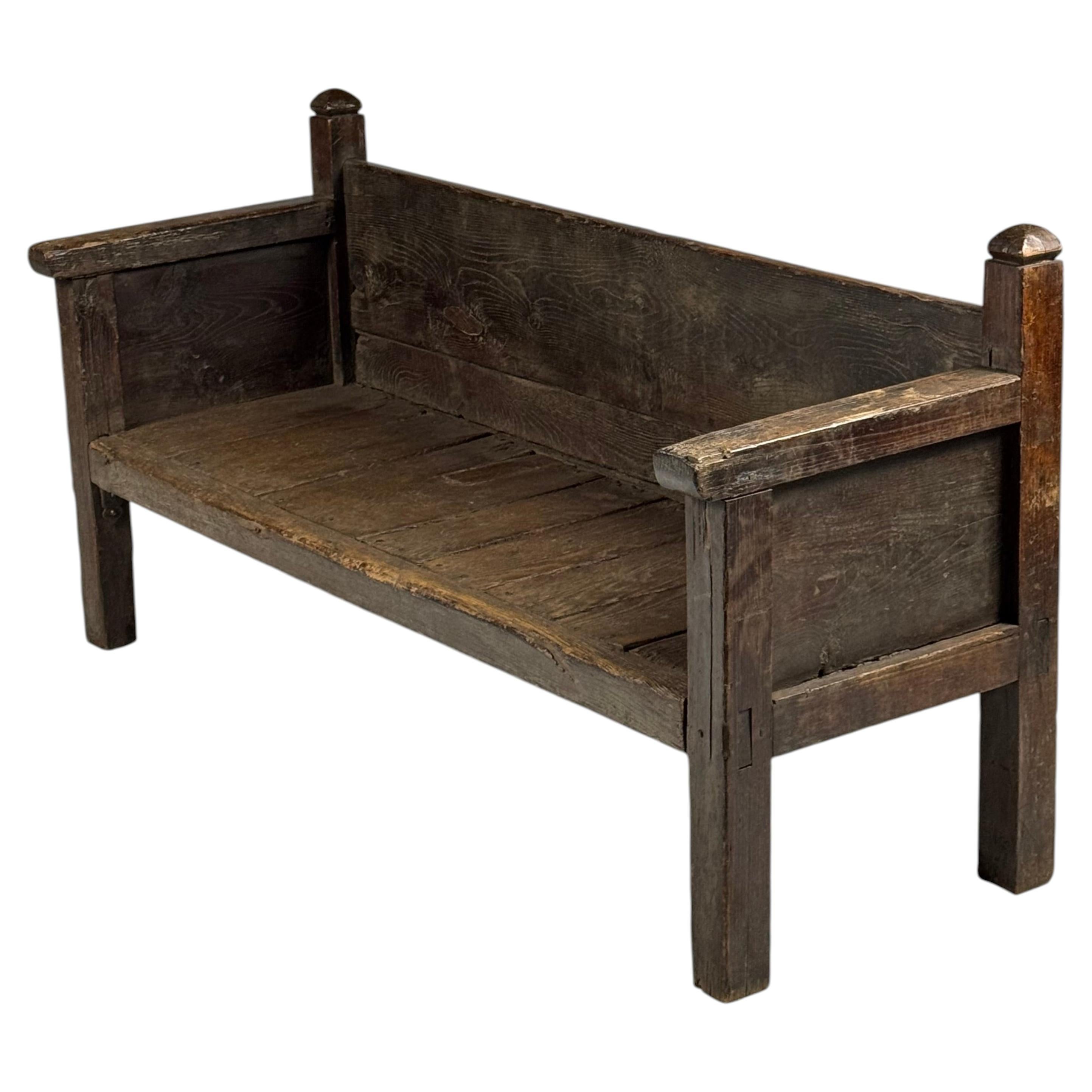 18th-century Spanish bench