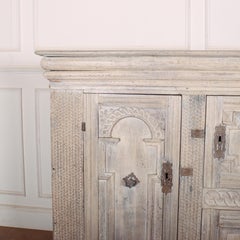 18th Century Spanish Bleached Oak Cupboard