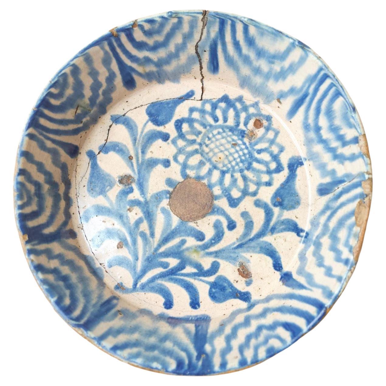 18th century Spanish bowl No3 For Sale at 1stDibs
