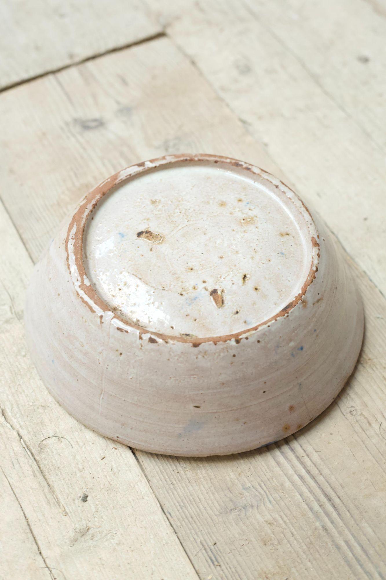 Pottery 18th century Spanish bowl - No4