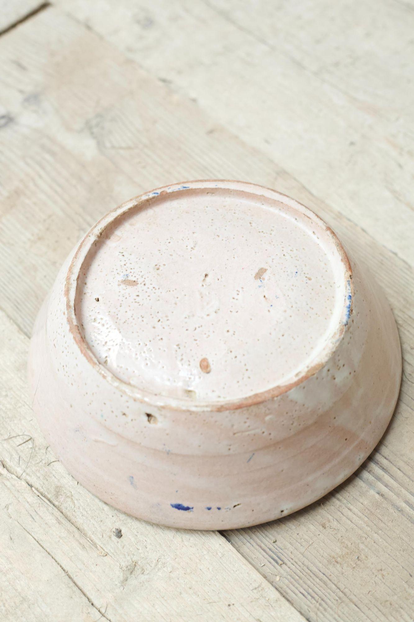 Pottery 18th century Spanish bowl - No8
