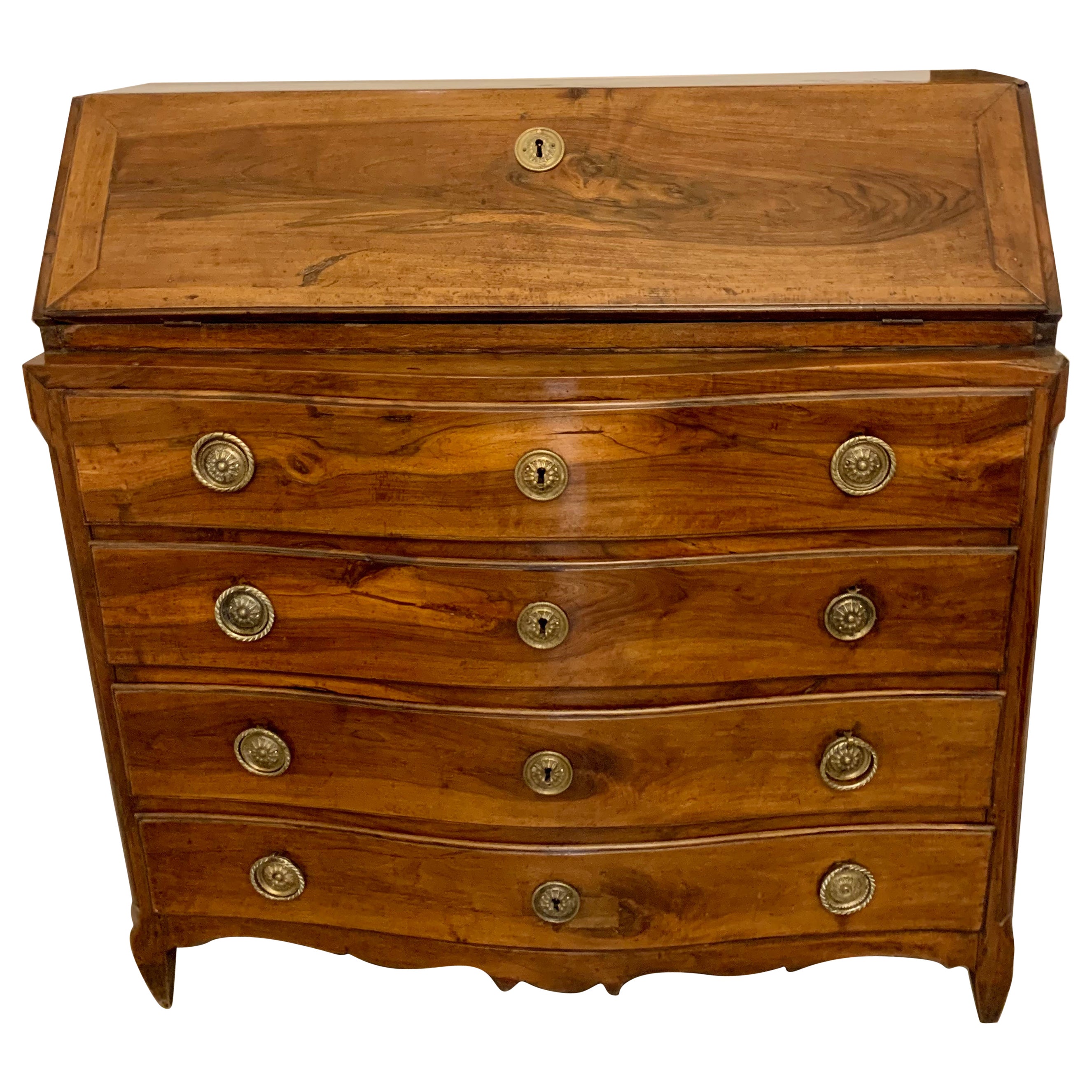 Scrivania spagnola del XVIII secolo in Wood Wood