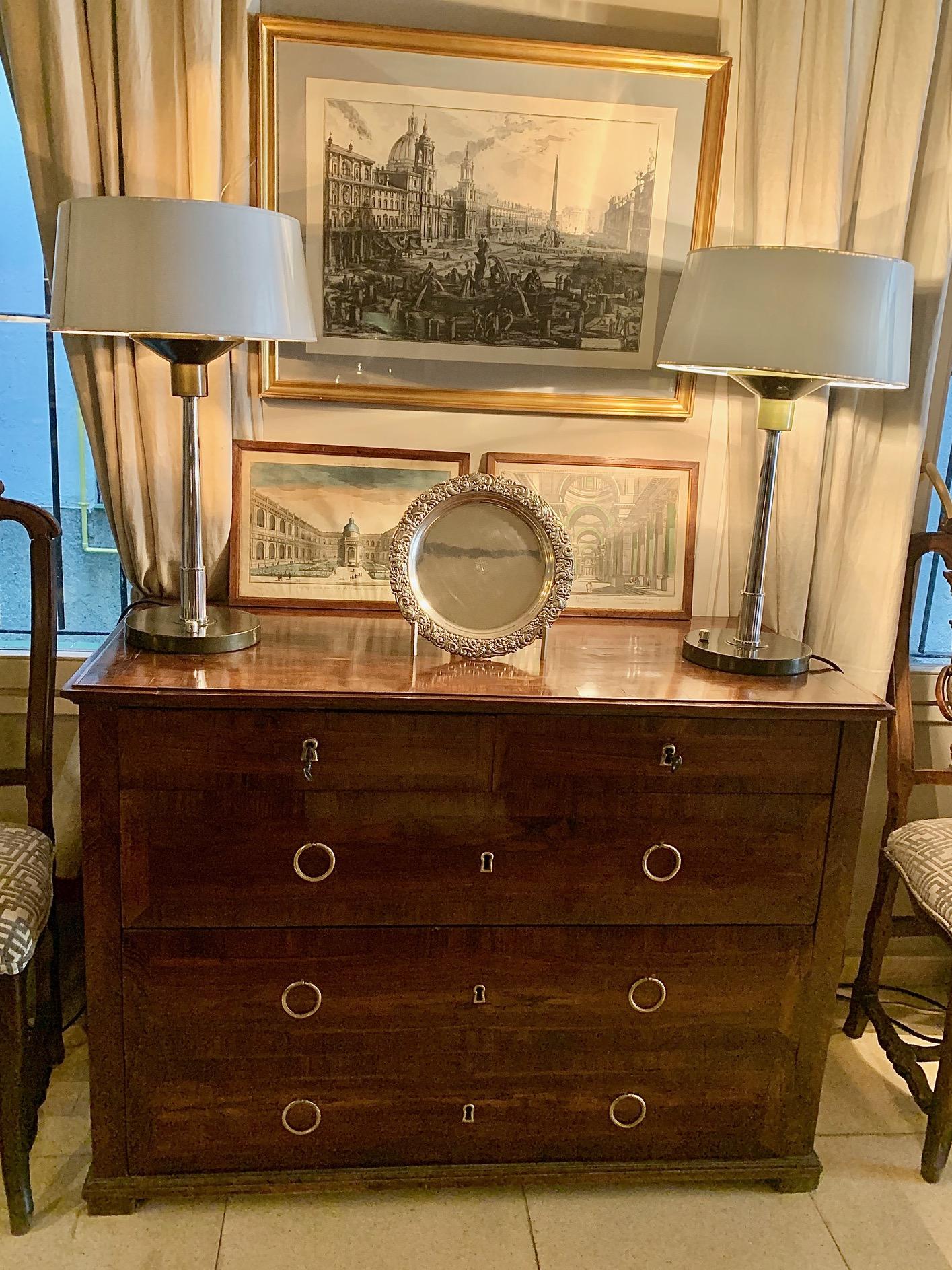 18th Century Spanish Carlos IV Walnut  Commode 7