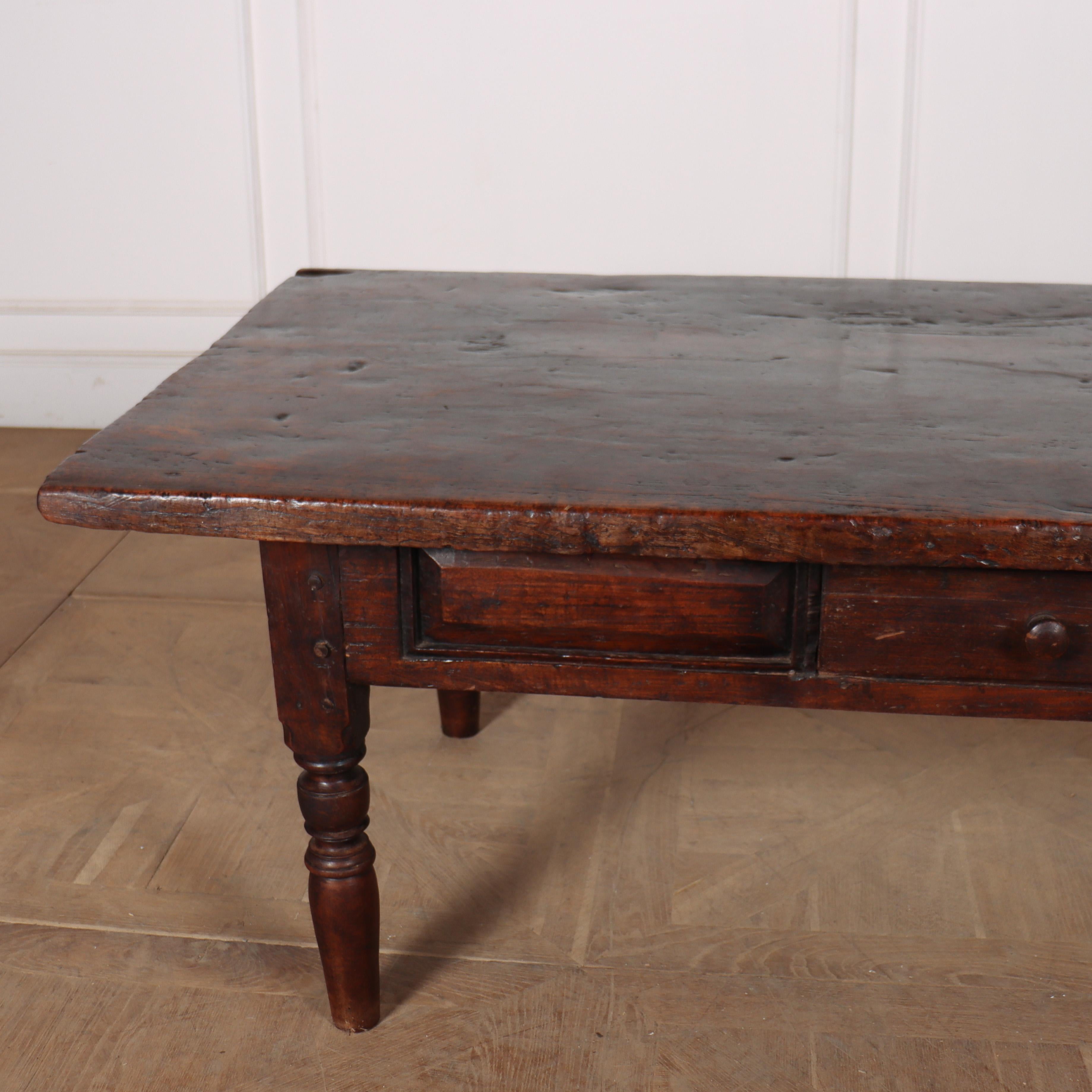 18th Century and Earlier 18th Century Spanish Coffee Table For Sale