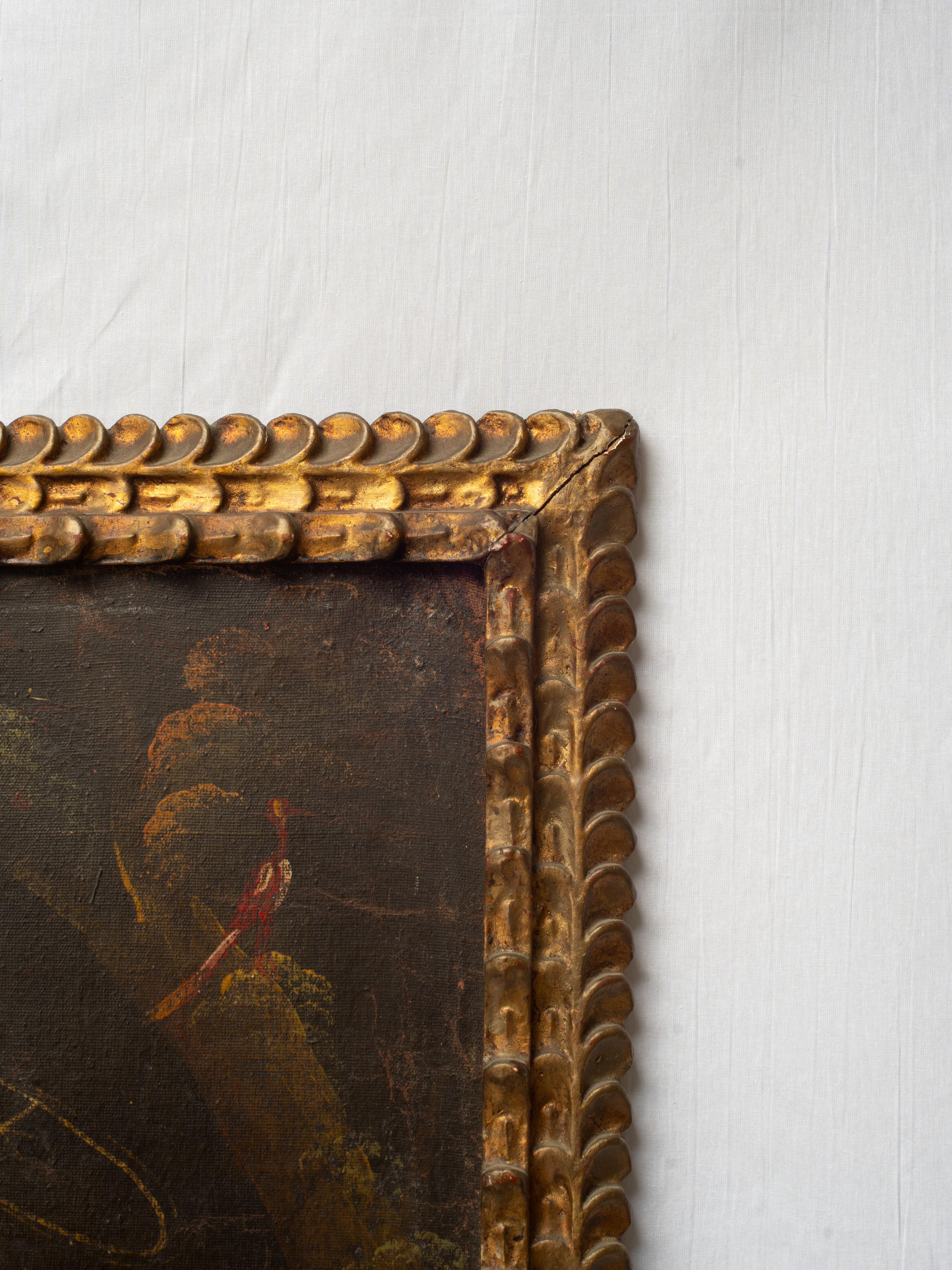 18th Century Spanish Colonial Cusco School Painting of Saint John The Baptist im Angebot 5