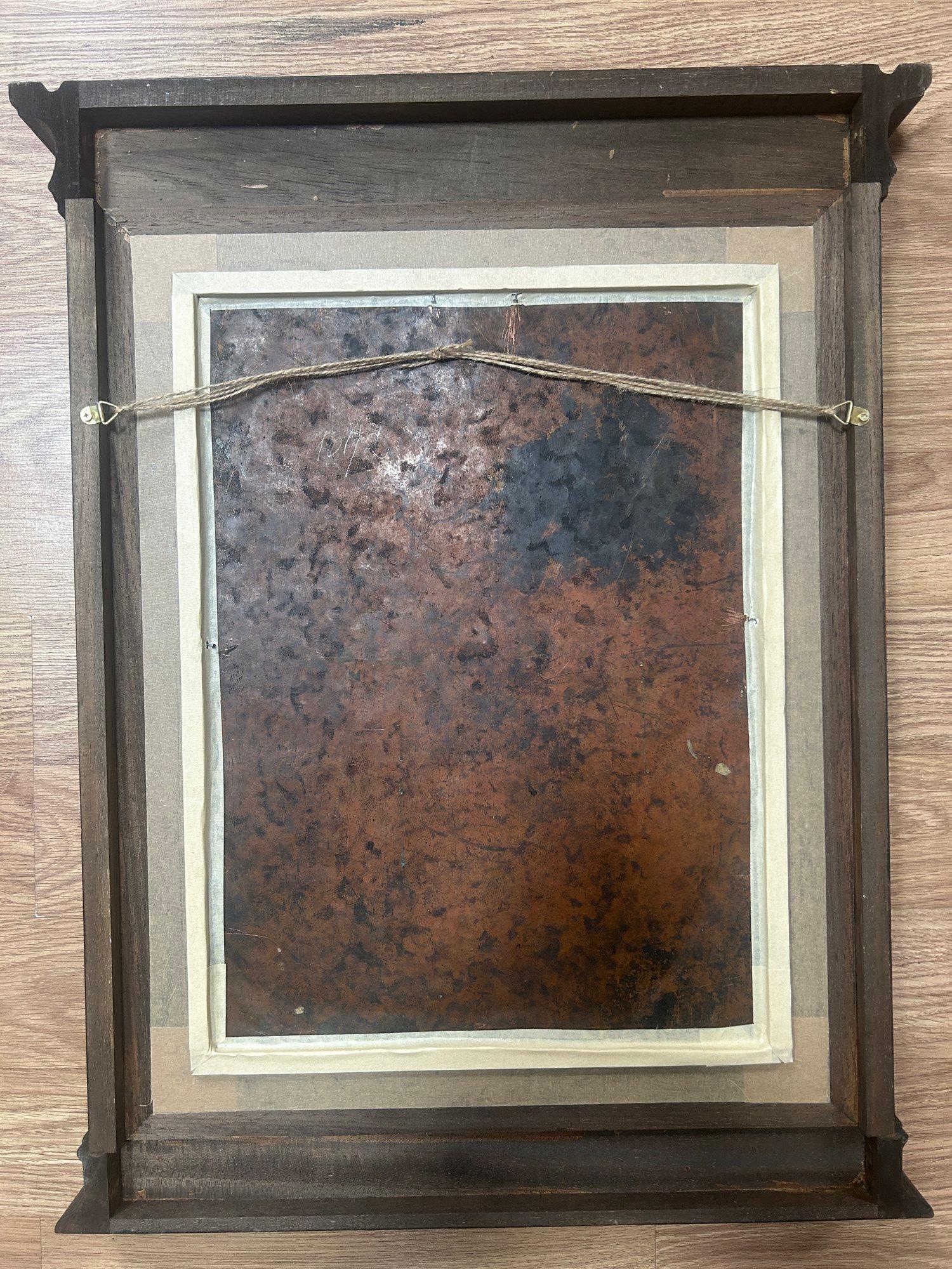 Peinture à l'huile du XVIIIe siècle de style colonial espagnol intitulée Mater Dolorosa (Notre Dame des Douleurs) Bon état - En vente à London, GB