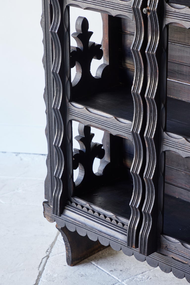 18th Century Spanish Colonial Mexican Carved Shelves at 1stDibs