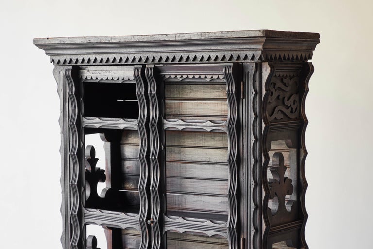 18th Century Spanish Colonial Mexican Carved Shelves at 1stDibs