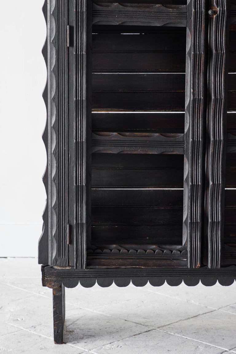 18th Century Spanish Colonial Mexican Carved Shelves at 1stDibs