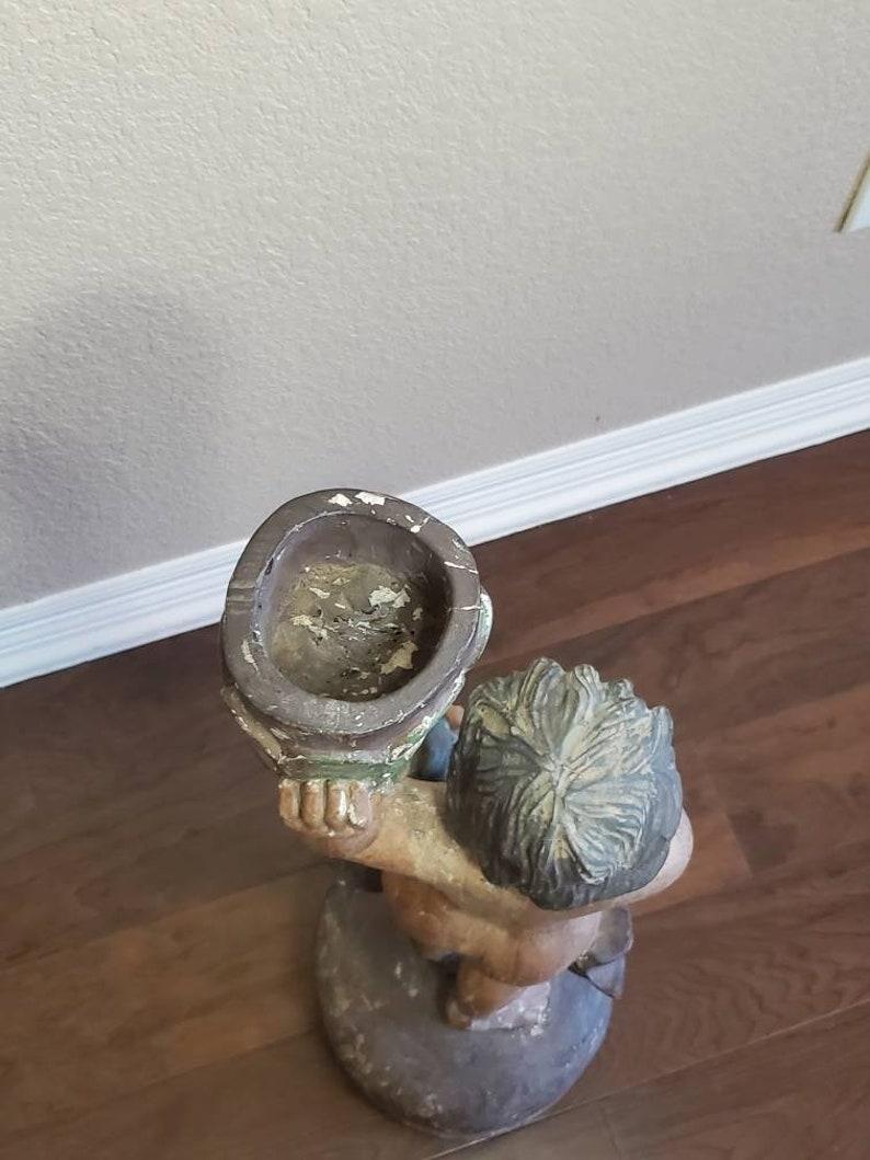18th Century Spanish Colonial Putti Torchère For Sale 3
